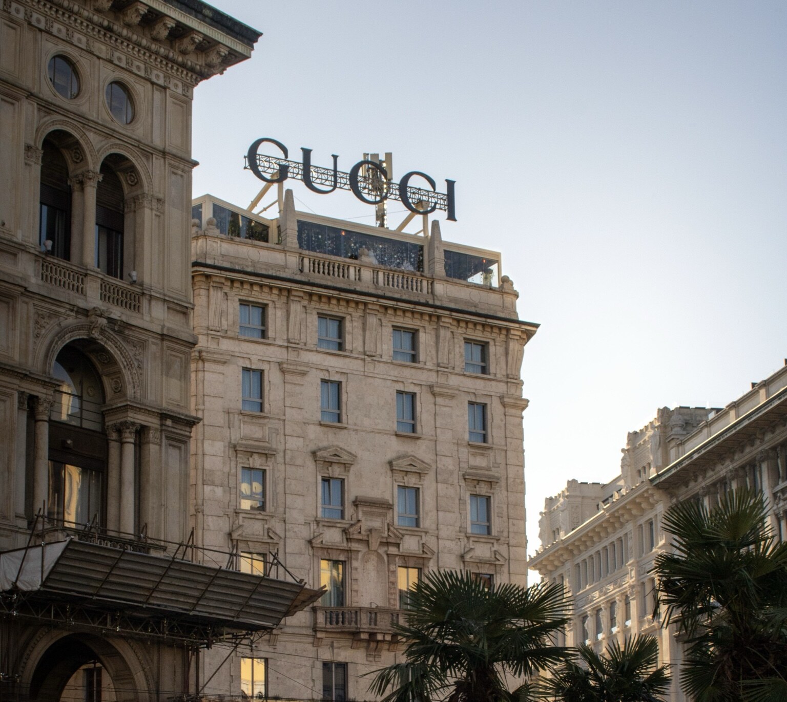 Prada boutique in Milan