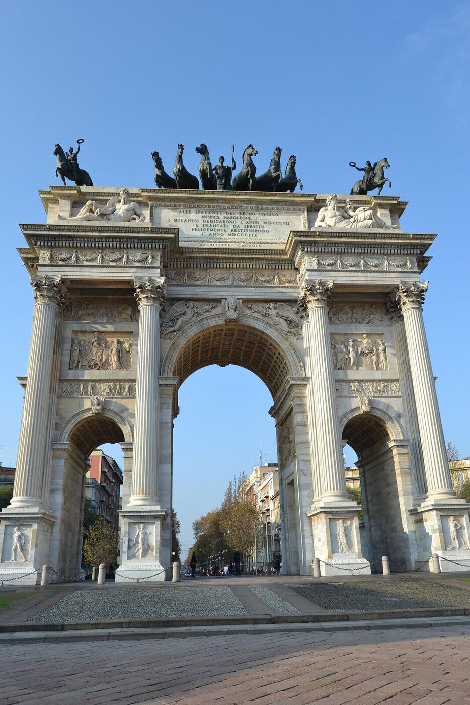 Arco della Pace in Milan